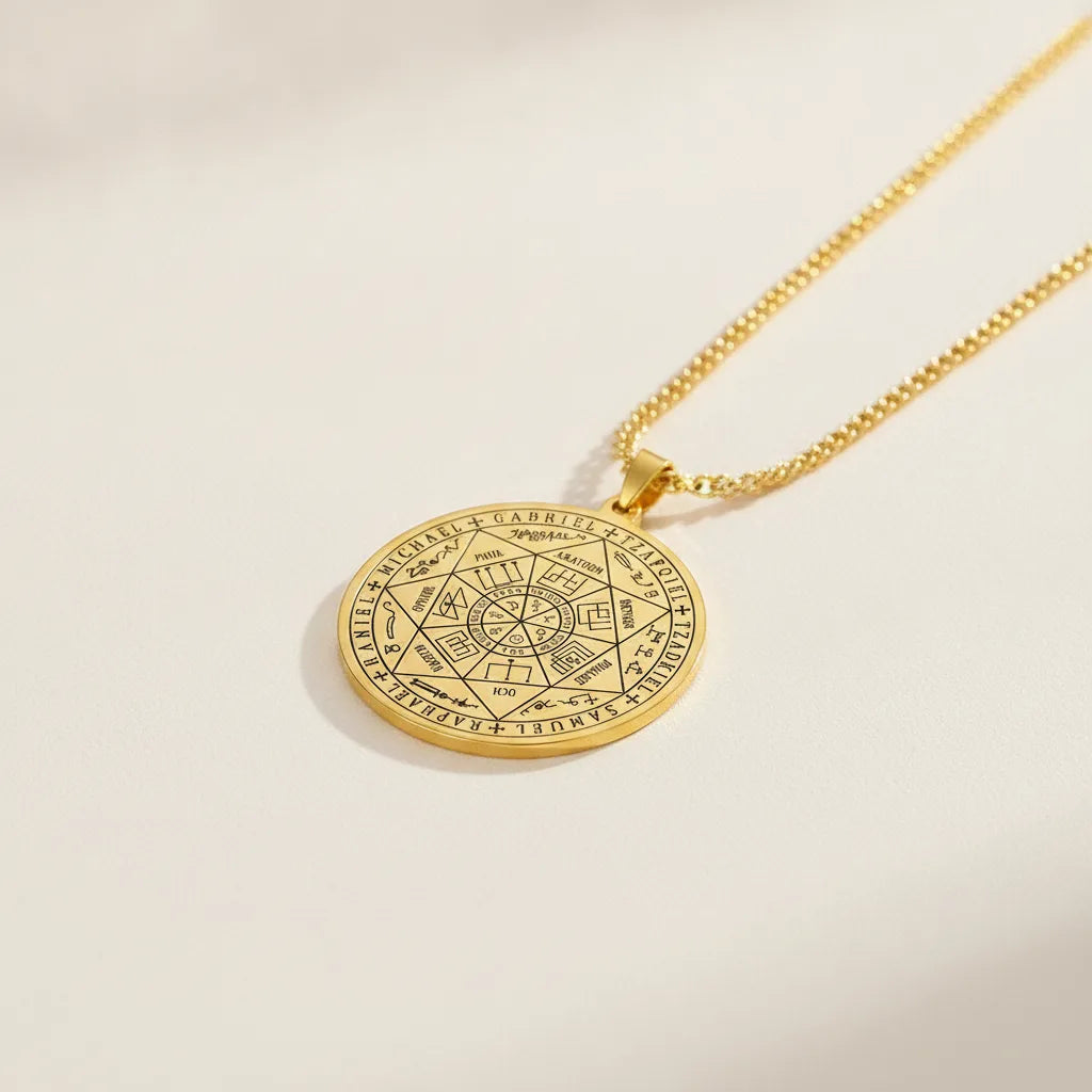 Pendentif Sceau des 7 Archanges : Protection Spirituelle