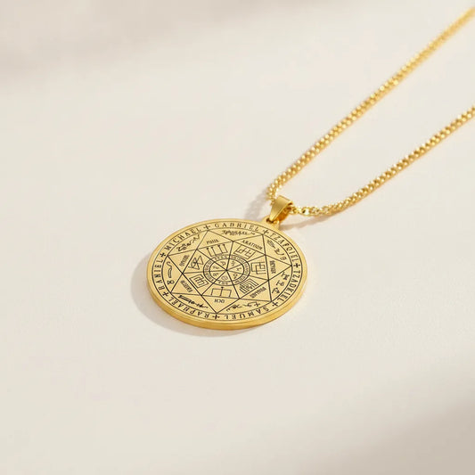 Pendentif Sceau des 7 Archanges : Protection Spirituelle