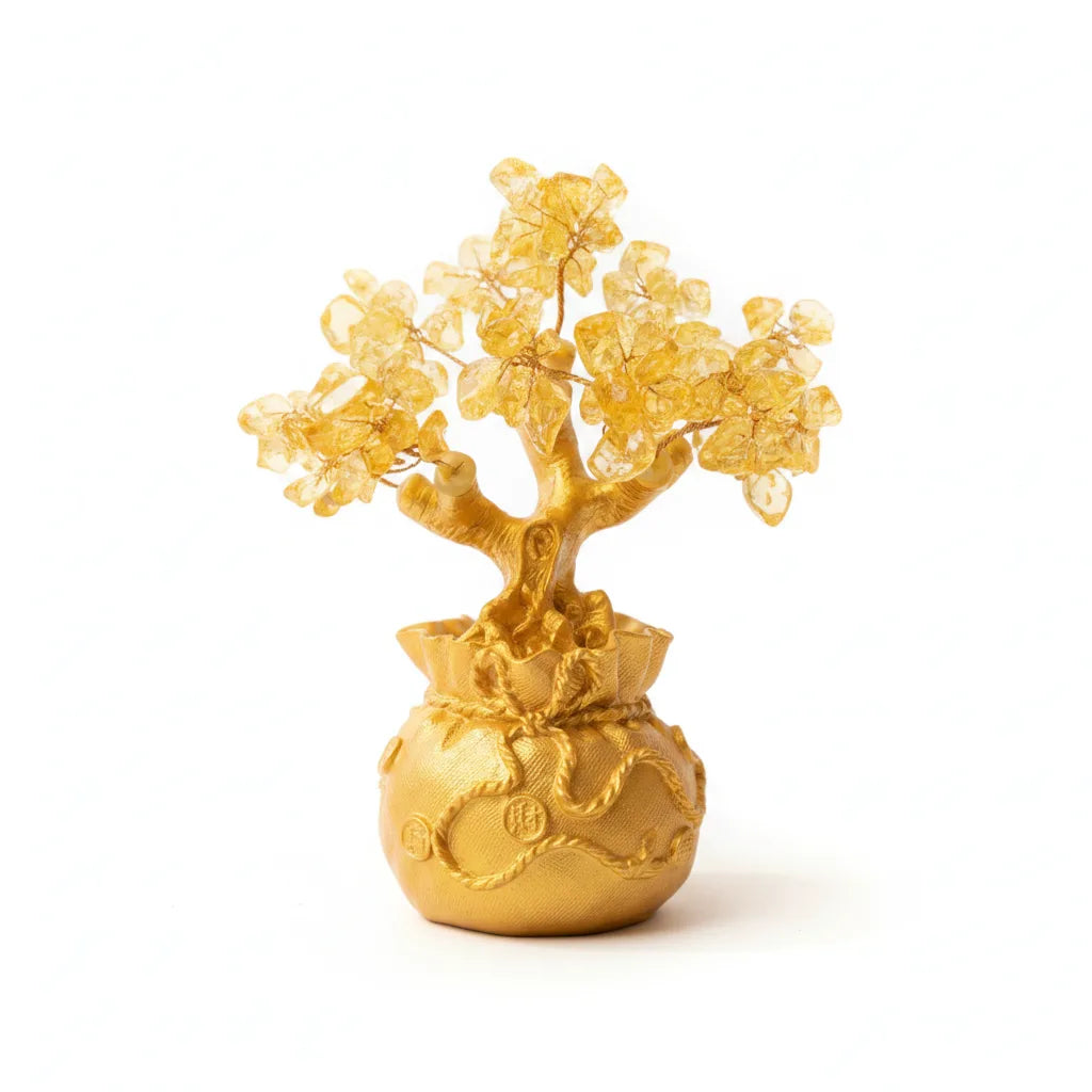 Arbre de Vie Citrine : Attracteur d'Abondance