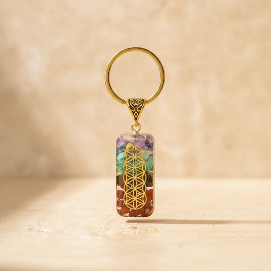 Porte-Clés 7 Chakras : Harmonie Énergétique au Quotidien