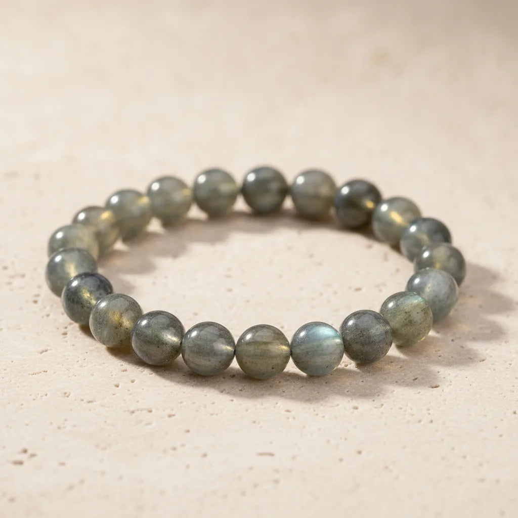 Bracelet Labradorite 8mm - Bouclier Énergétique