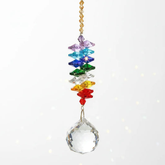 Capteur Solaire 7 Chakras Cristal K9