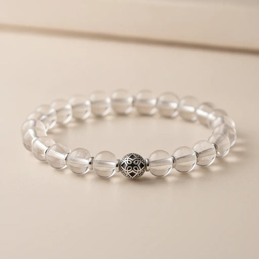 Bracelet Cristal de Roche Amplificateur - Lithothérapie & Aura