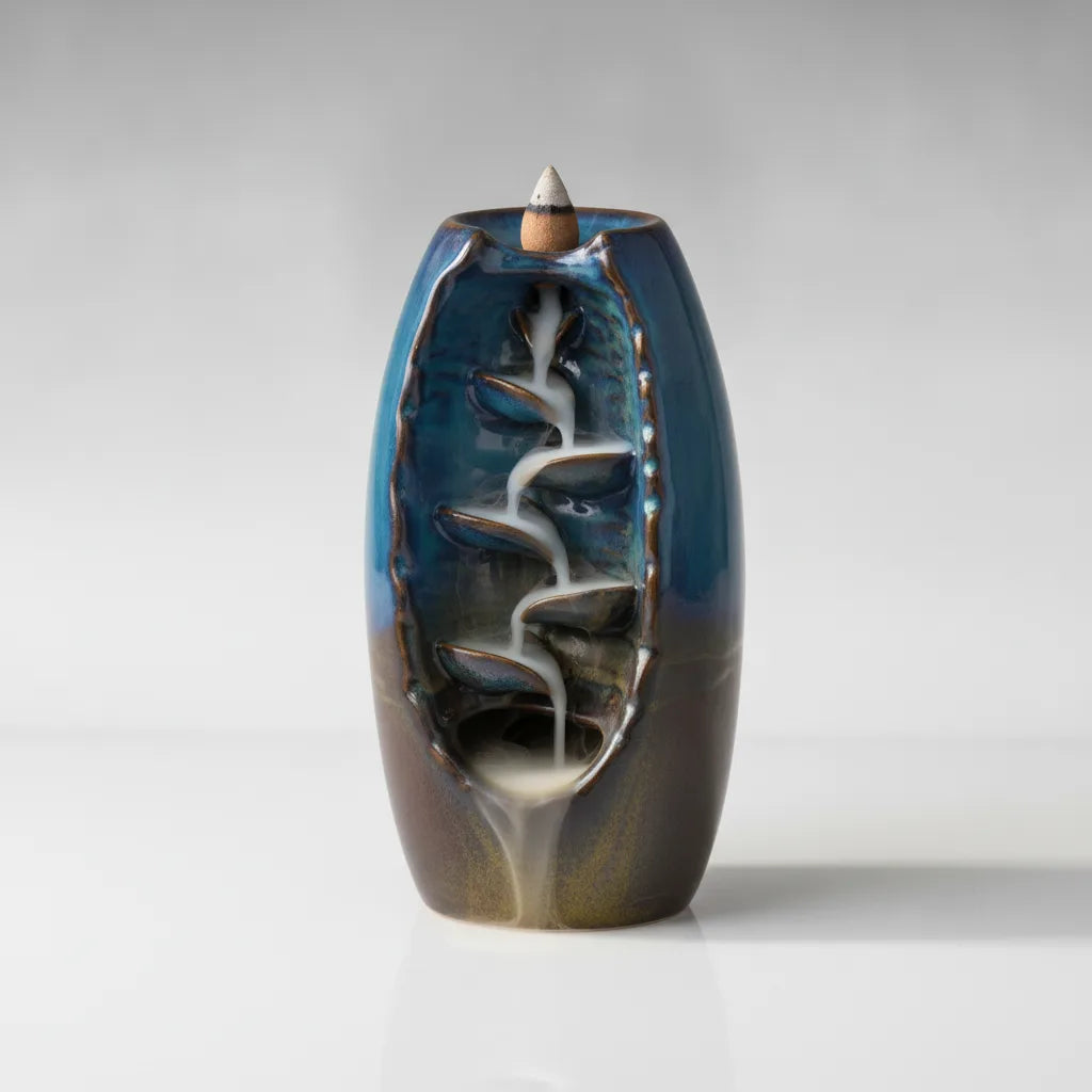 Brûleur Encens Cascade Zen Céramique