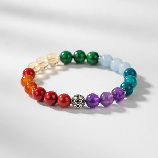 Bracelet 7 Chakras : Harmonie & Équilibre Énergétique
