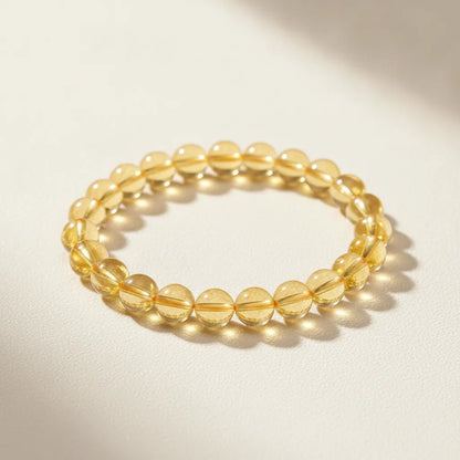 Bracelet Citrine : Joie & Prospérité