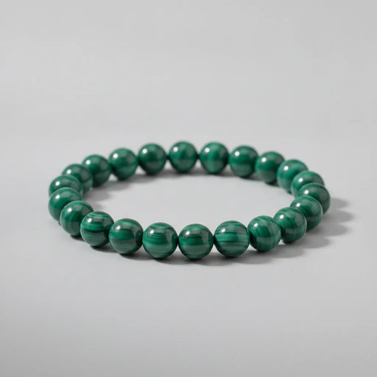 Bracelet Malachite 8mm - Guérison & Transformation