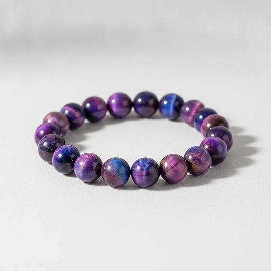 Bracelet Œil de Tigre Galactique 5A