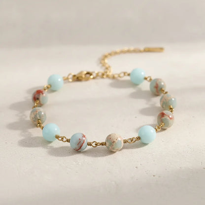 Bracelet Turquoise Impériale Charme