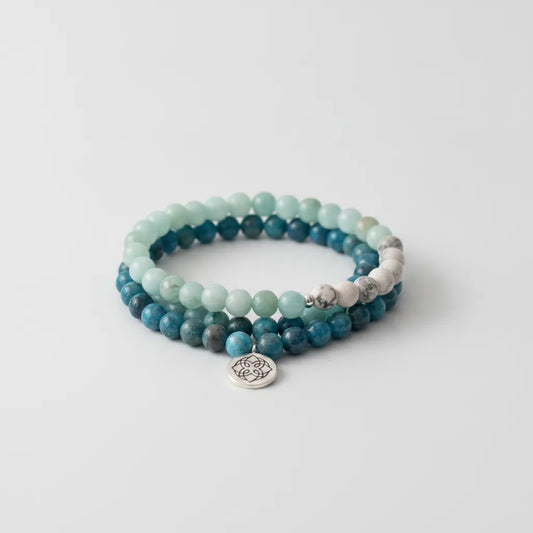 Mâlâ Perte de Poids : Apatite, Howlite, Amazonite