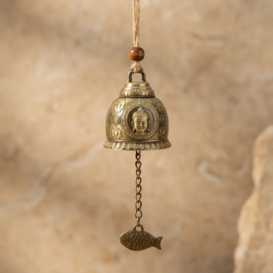 Carillon Feng Shui Bouddha & Poisson