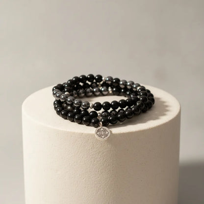 Mâlâ Anti-Ondes : Protection Shungite, Tourmaline, Hématite