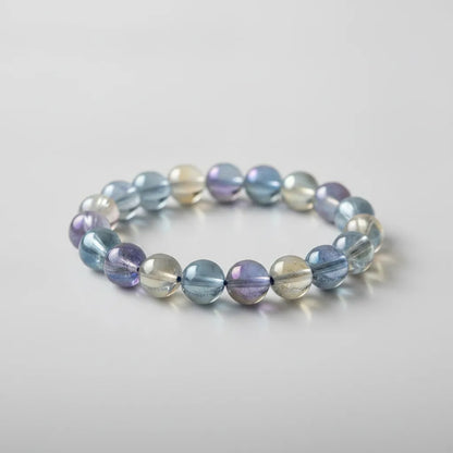Bracelet Quartz Aura : Guérison & Éveil Spirituel