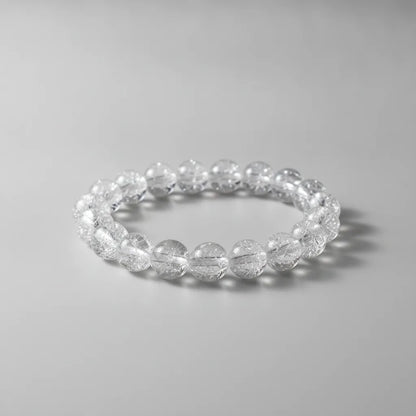 Bracelet Cristal de Roche Craquelé "Reset"