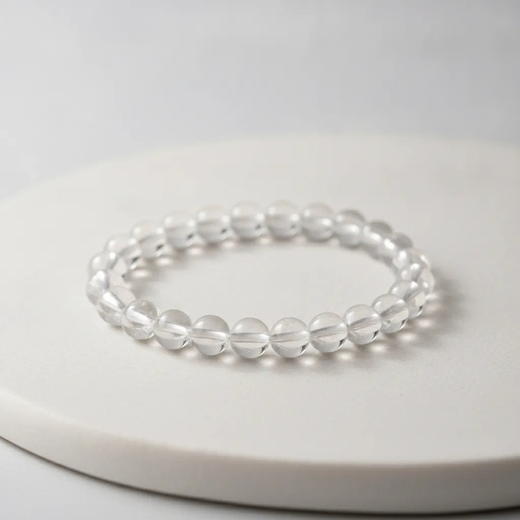 Bracelet Cristal de Roche : Équilibre & Protection