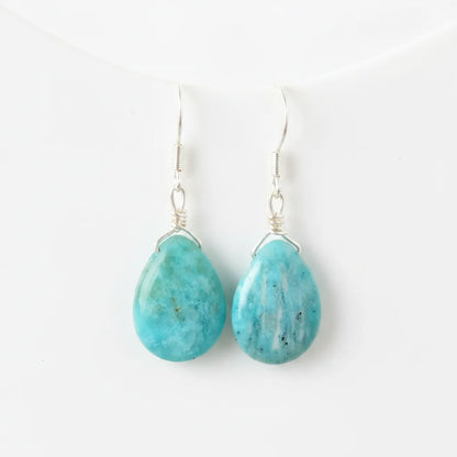 Boucles d'oreilles Amazonite Sérénité