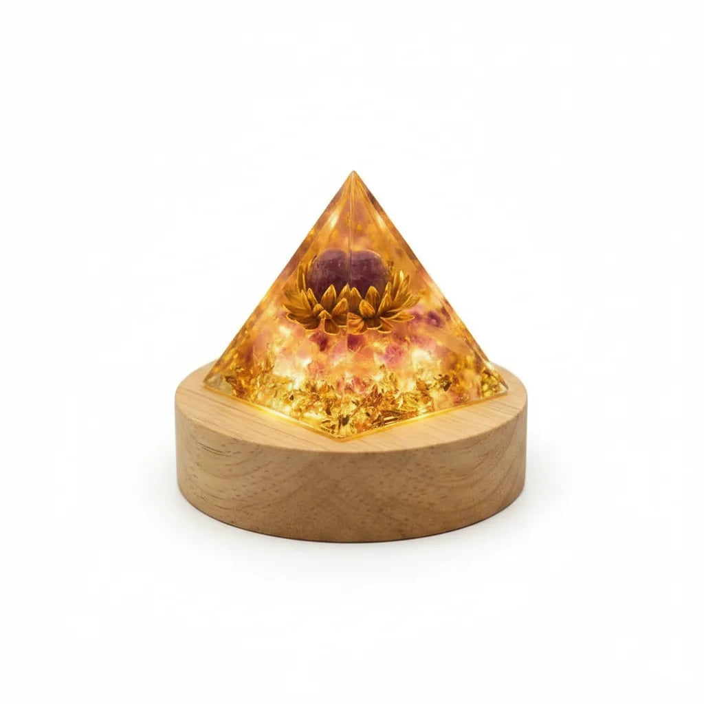Amplificateur Lumineux LED pour Pyramide Orgonite