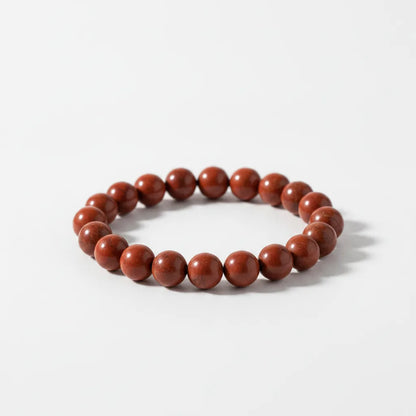 Bracelet Jaspe Rouge 8mm - Courage & Ancrage