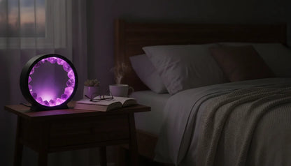 Lampe Améthyste : Calme et Sérénité Nocturne