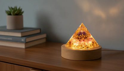 Amplificateur Lumineux LED pour Pyramide Orgonite