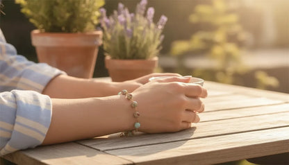 Bracelet Turquoise Impériale Charme