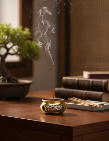 Porte Encens Dragon Japonais - Zen & Déco