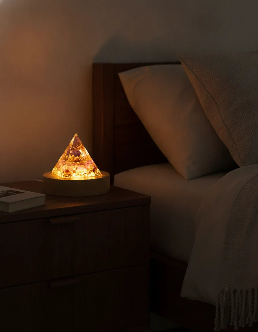 Amplificateur Lumineux LED pour Pyramide Orgonite