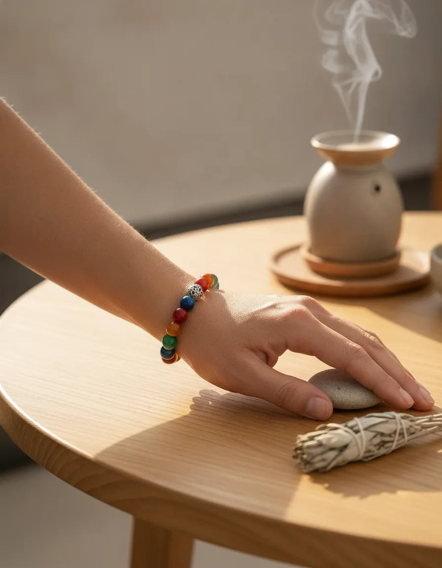 Bracelet 7 Chakras : Harmonie & Équilibre Énergétique