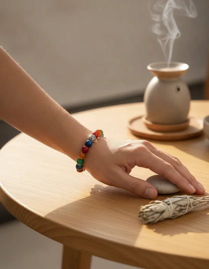 Bracelet 7 Chakras : Harmonie & Équilibre Énergétique