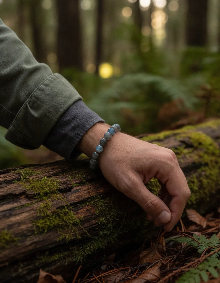 Bracelet Labradorite 8mm - Bouclier Énergétique