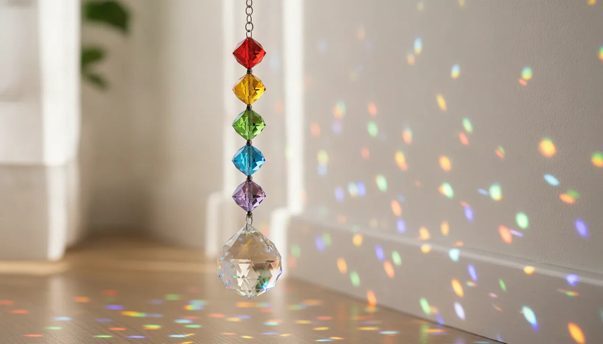 Capteur Solaire 7 Chakras Cristal K9