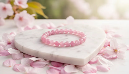 Bracelet Kunzite Rose : Douceur et Sérénité Cardiaque