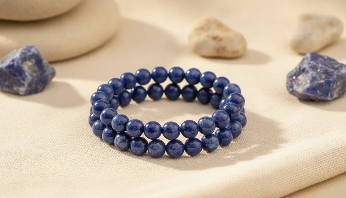 Bracelet Sodalite : Calme et Confiance