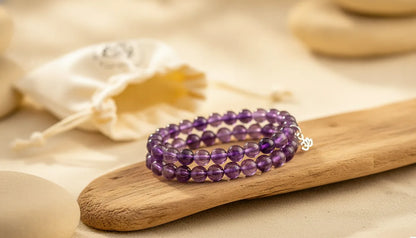 Bracelet Améthyste : Harmonie & Sérénité
