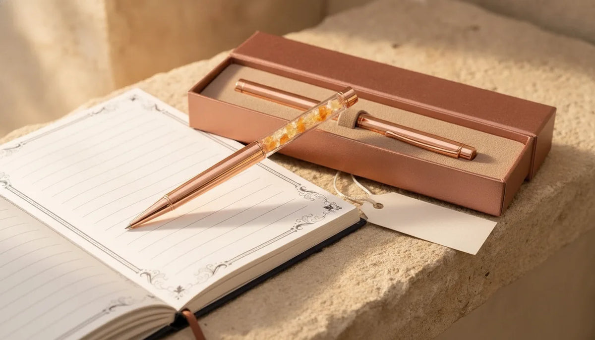 Stylos de Manifestation Cristallins : Attirez Vos Désirs