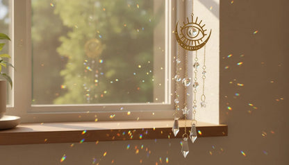 Capteur Soleil Lunaire : Lumière Prismatique Féerique