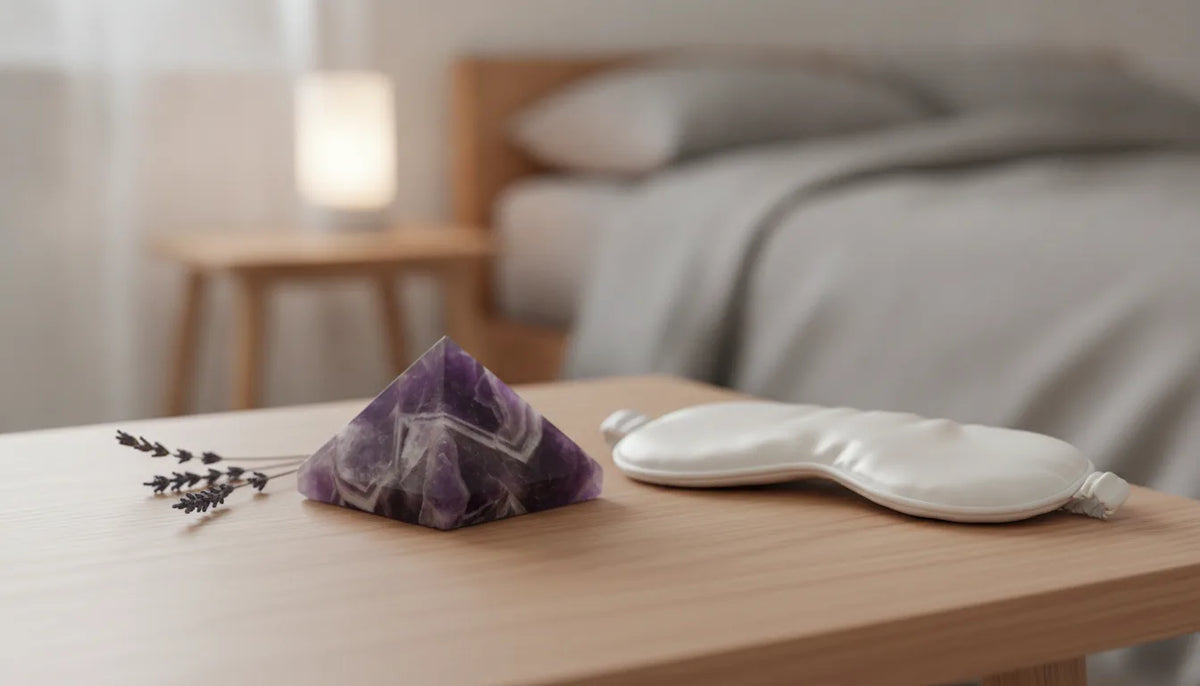 Pyramide Améthyste Douce Nuit : Sommeil Profond