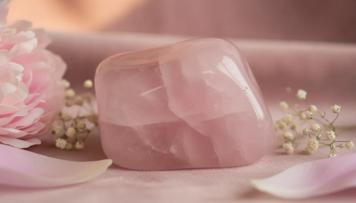 Quartz Rose : Pierre de l'Amour et Confiance