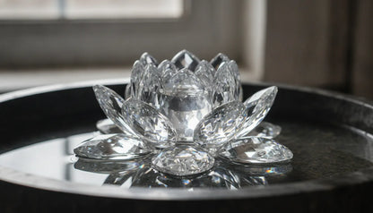 Fleur de Lotus Cristal K9 Feng Shui