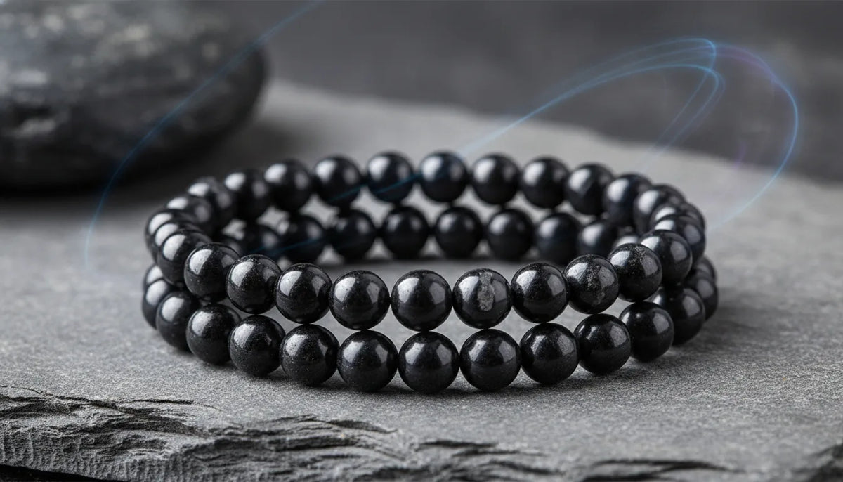Bracelet Shungite : Protection Naturelle Anti-Ondes
