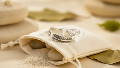 Bague Ange Gardien Argent 925 Ajustable