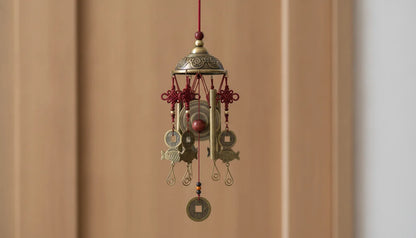 Carillon Feng Shui Bouddha & Poisson
