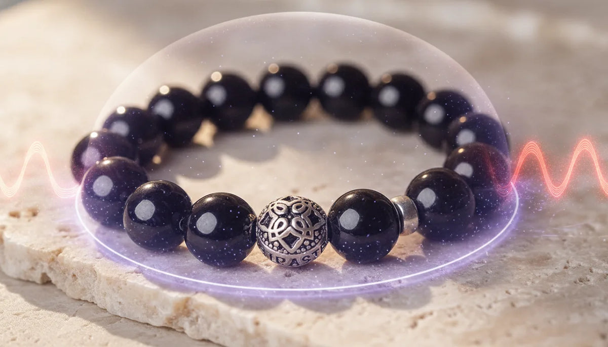 Bracelet Anti-Ondes Namasté - Protection Naturelle Énergétique