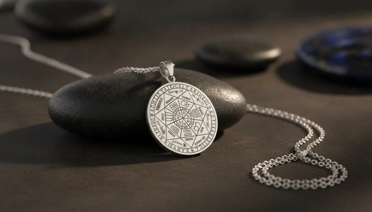 Pendentif Sceau des 7 Archanges : Protection Spirituelle