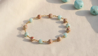 Bracelet Turquoise Impériale Charme