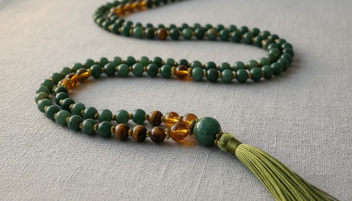 Mâlâ Abondance Citrine Jade Pyrite