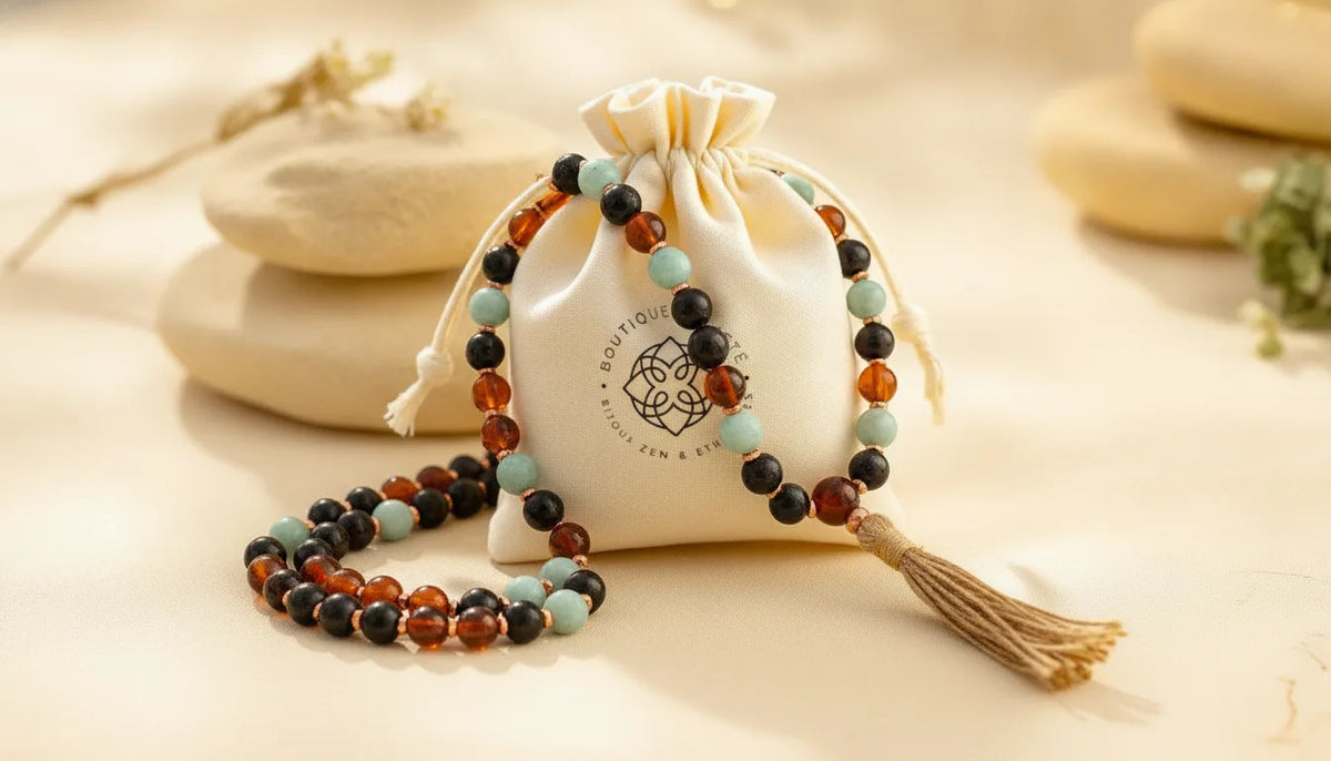 Mâlâ Améthyste, Jaspe & Lapis Lazuli : Confort Articulaire Naturel