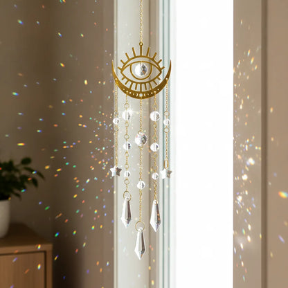 Capteur Soleil Lunaire : Lumière Prismatique Féerique