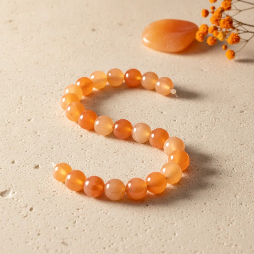 Bracelet Calcite Orange Énergisante