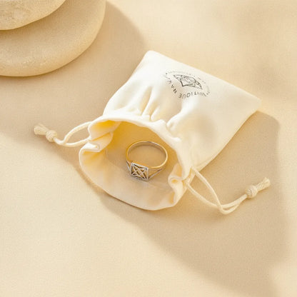 Bague Cube de Métatron Ajustable